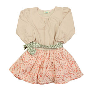 Elestory Girls Pink | White | Gray Dress size: 2T